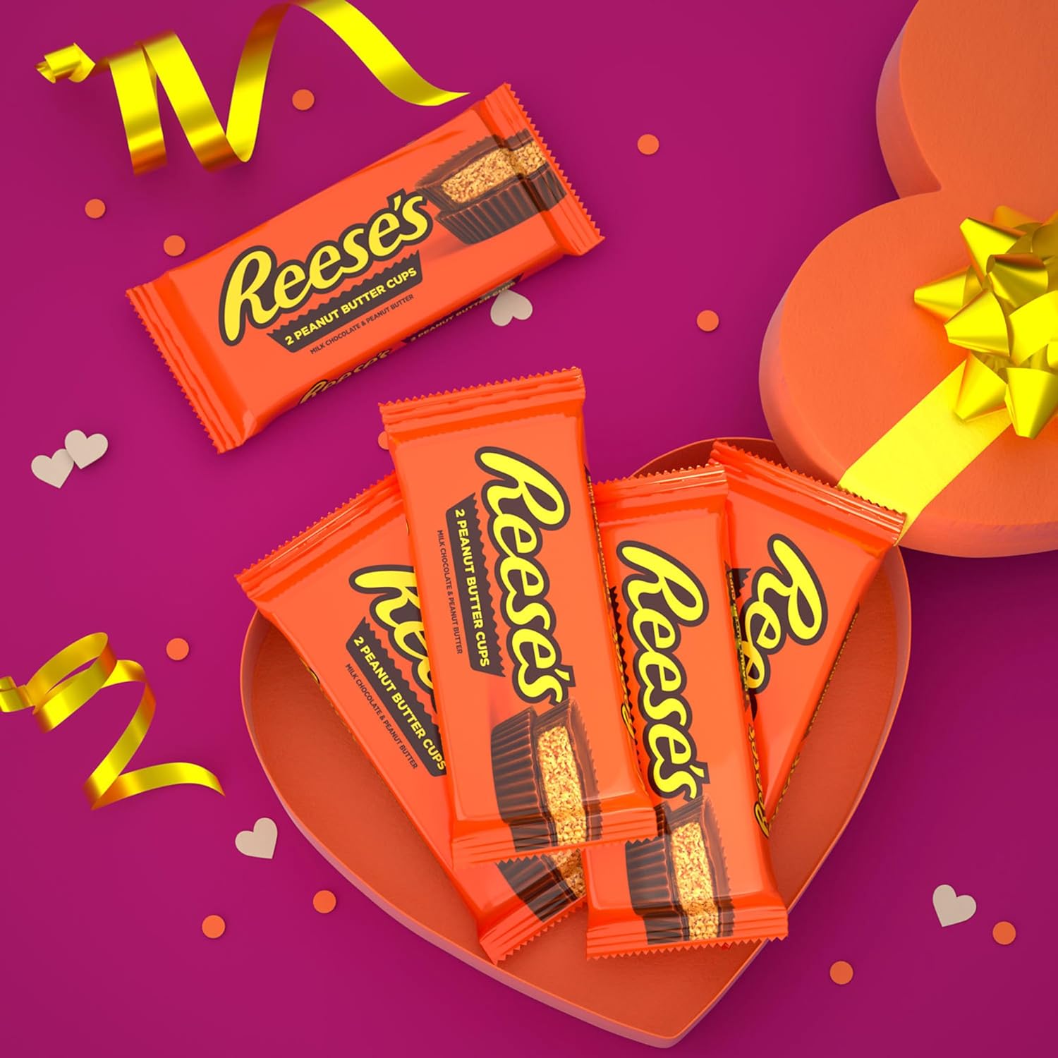 REESE'S Milk Chocolate Peanut Butter Cups, Easter Candy Packs - Image 3
