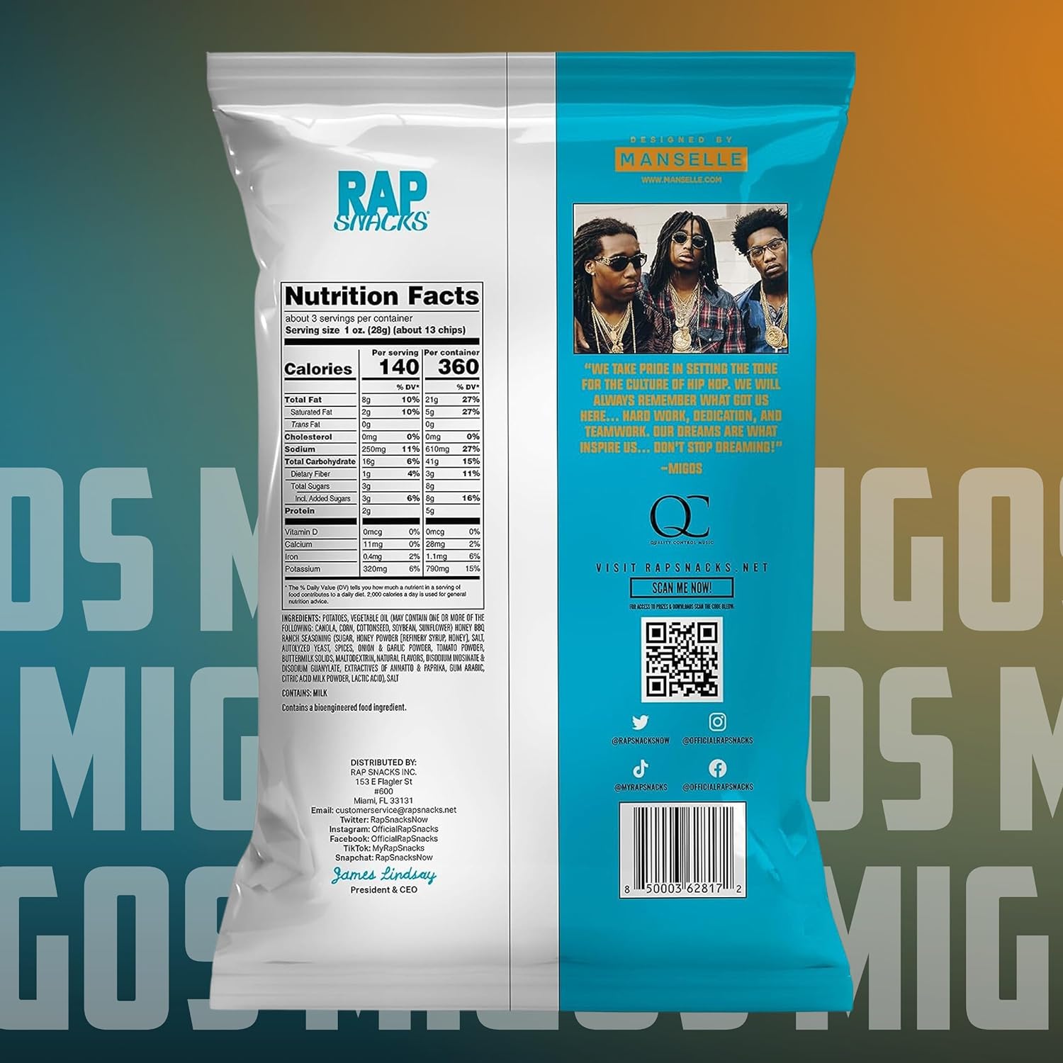 Rap Snacks Migos Bar-B-Quin with My Honey - Image 3
