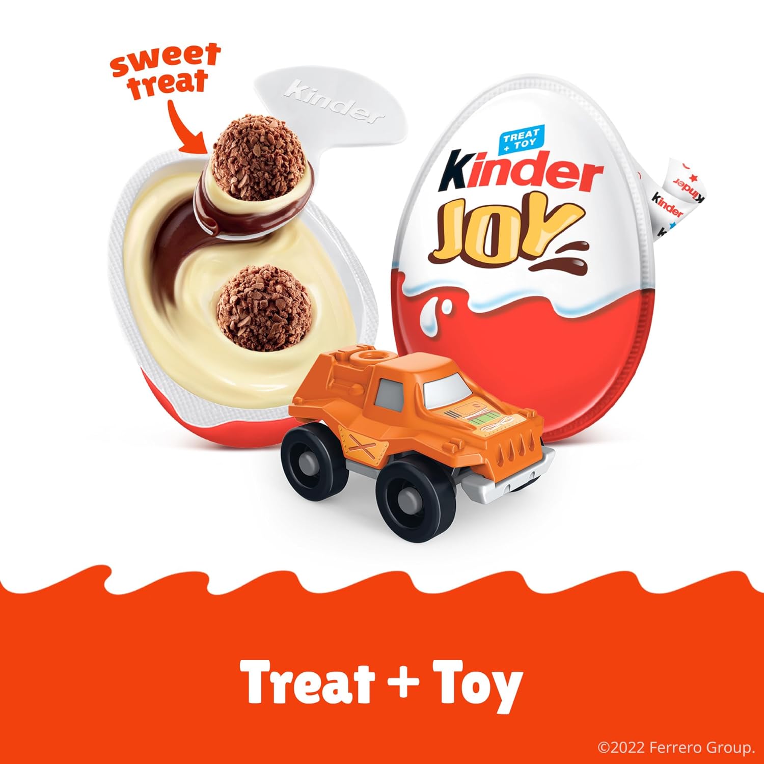 Kinder Joy Eggs, Bulk 15 Eggs, Treat Plus Toy - Image 2