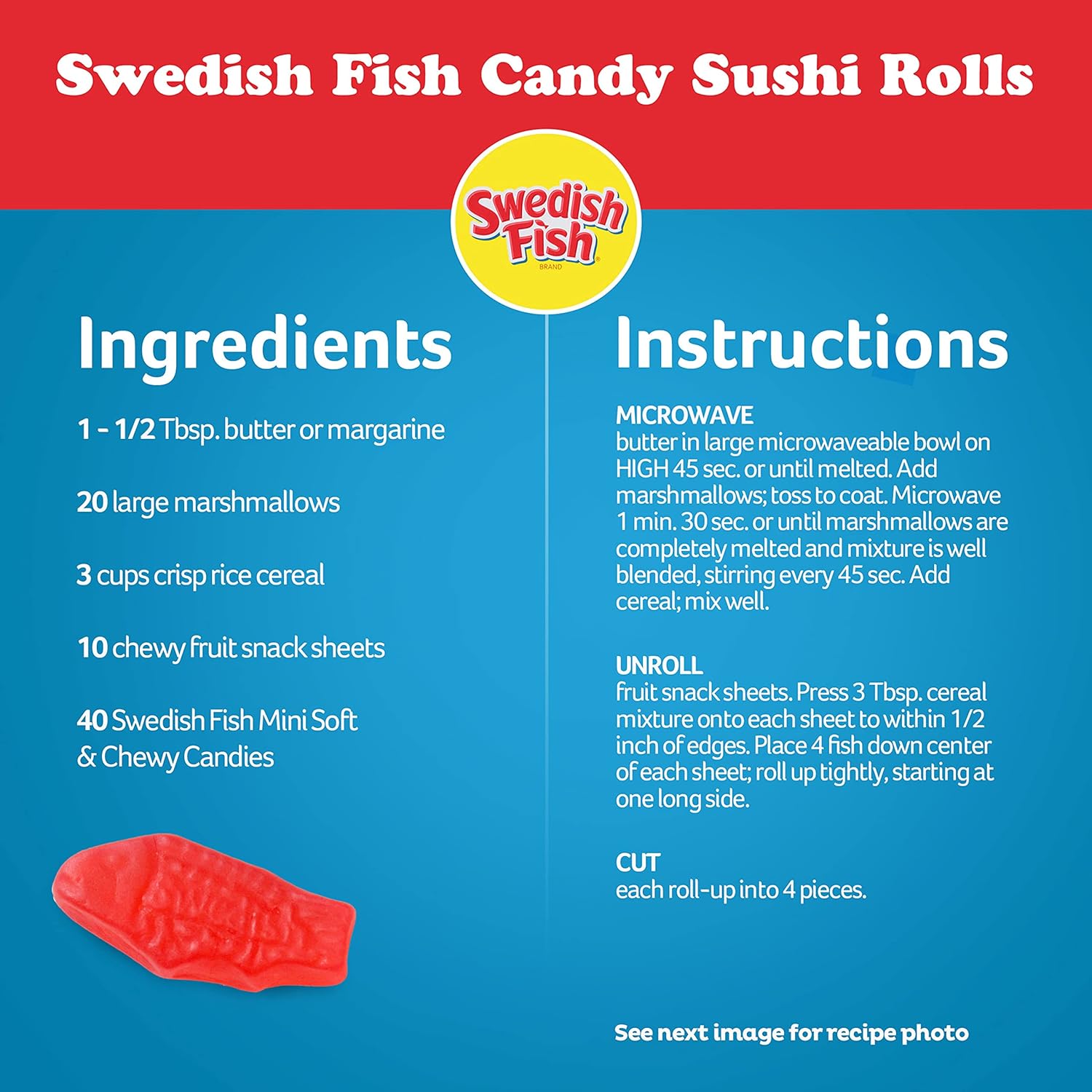 SWEDISH FISH Mini Soft & Chewy Candy, Easter Candy, 24 - 2 oz Bags - Image 3