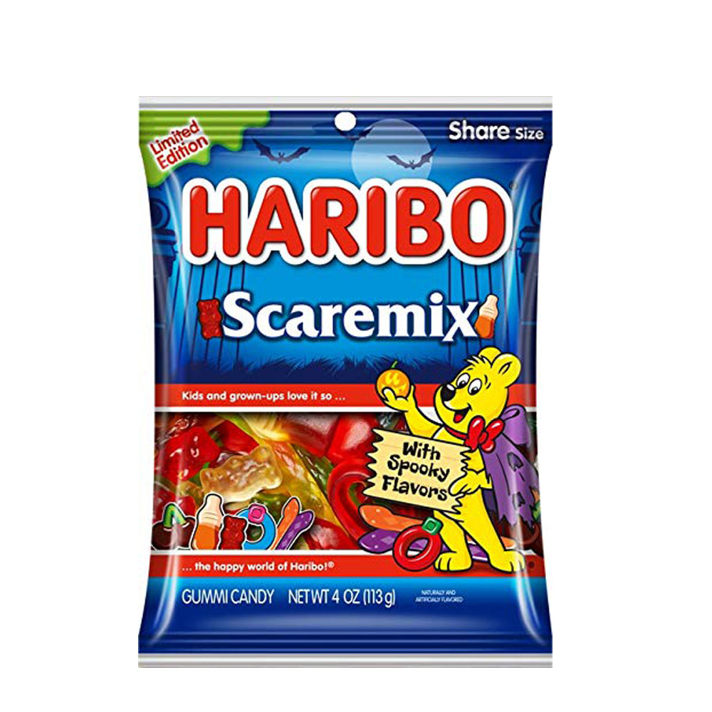 Haribo, Scaremix Peg, 4 Ounce
